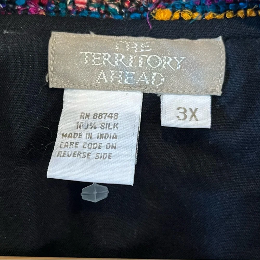 Multicolor Silk Blazer/Jacket